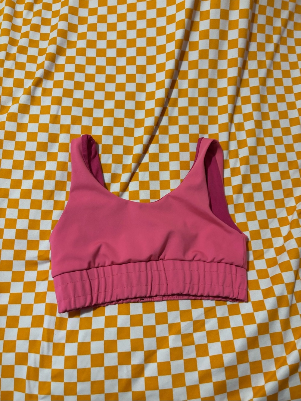 Kids Pink sports bra Top - five the label